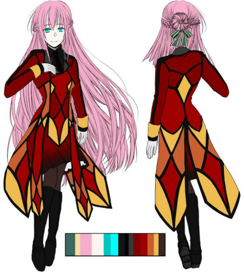 Ariadne in Knight Phantom uniform (concept art)