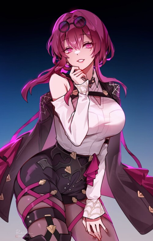  kafka honkai and 1 more drawn by foxyreine sample 8648a9be9f20a69ef1017ca10ff71c16