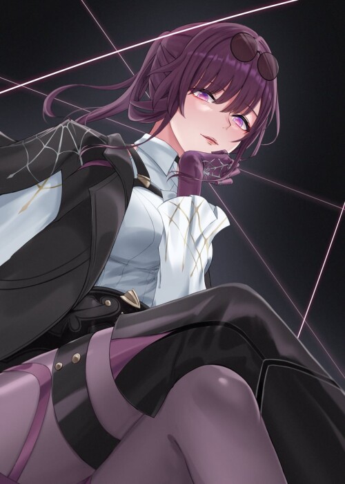 kafka honkai and 1 more drawn by ka2eg sample a2c4c90ba53b5d2d18e5316fdc70e219