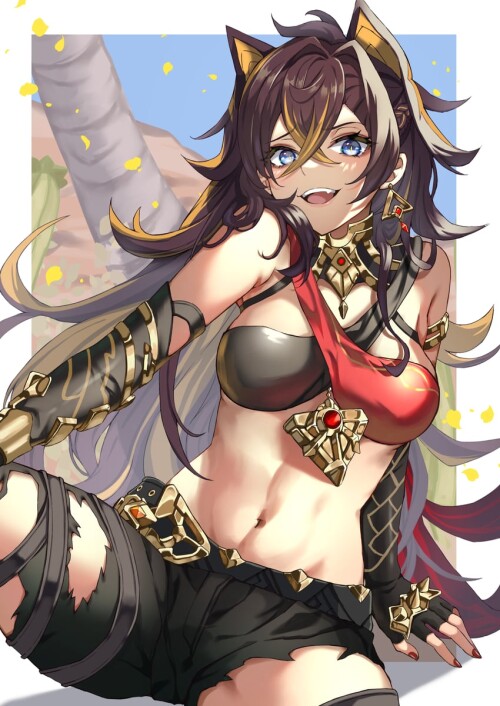  dehya genshin impact drawn by wanatsu 15 sample a3f6a02f7f791311f68482c75d1ba94c