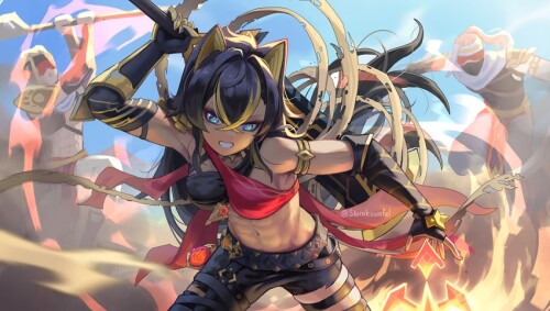  dehya eremite daythunder and eremite sunfrost genshin impact drawn by shirakawafel sample 22b2a0e30