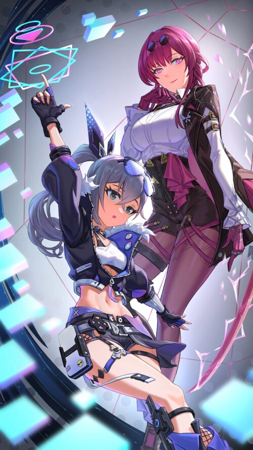  kafka and silver wolf honkai and 1 more drawn by zlxboy sample c8dd1db4704826c2fdb127701e6ac356