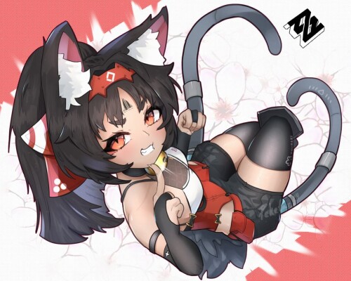  nekomiya mana zenless zone zero drawn by peketar sample 6b643b3ce4f68c4da0a77e1b02672126