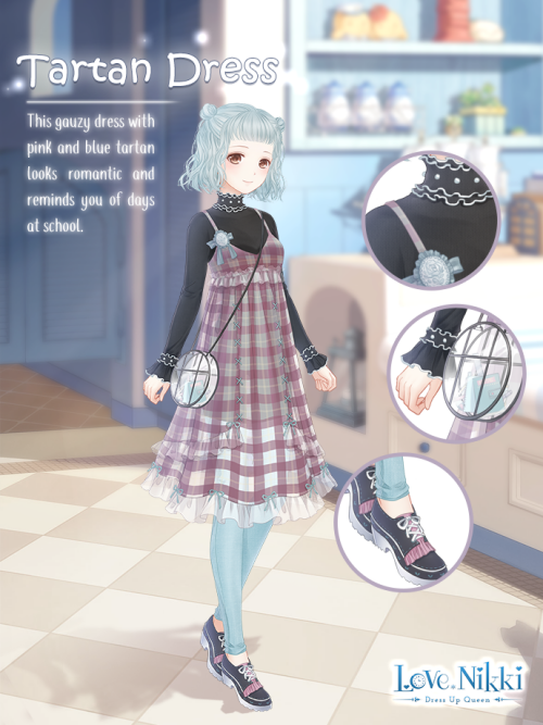 Silhouette of Thinking aka Tartan Dress