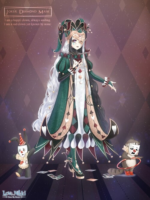 Joker & Diamond Mask 01