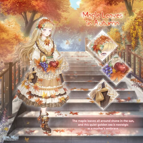 Maple Leaves in Autumn 01