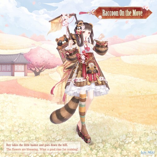 Raccoon on the Move 01
