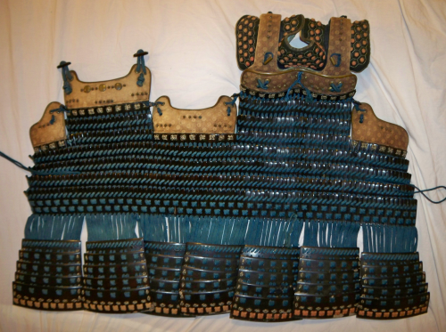 japanese lacquered rawhide armor