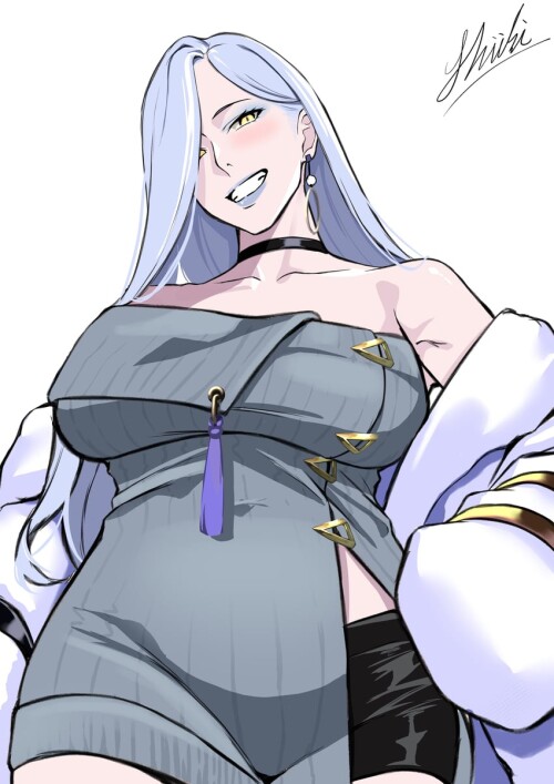  mrs snake fate and 1 more drawn by shiki love saber sample d8f0c98cf841d347cc6cbdde8c272845