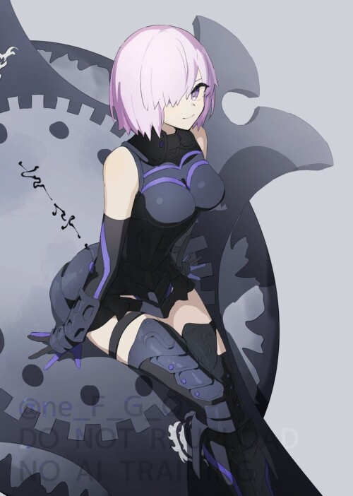  mash kyrielight and mash kyrielight fate and 1 more drawn by ninjin ne f g o sample 99e6071387346cc