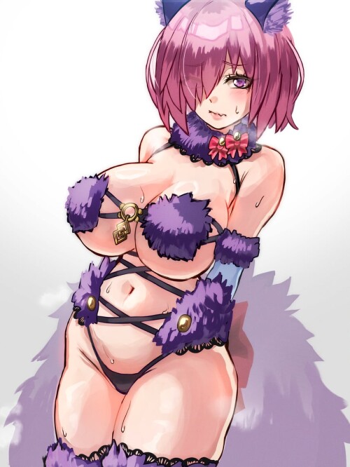  mash kyrielight and mash kyrielight fate and 1 more drawn by shibao aoyama sample 4e8cb08d39b262c72
