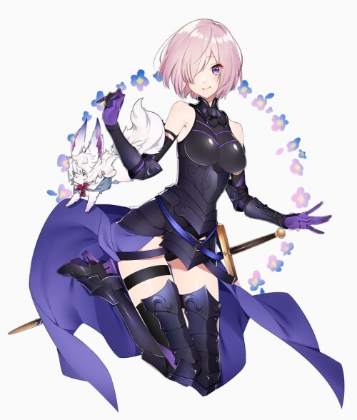  mash kyrielight fou and mash kyrielight fate and 1 more drawn by sino42 sample f046bb26323e714b5de8