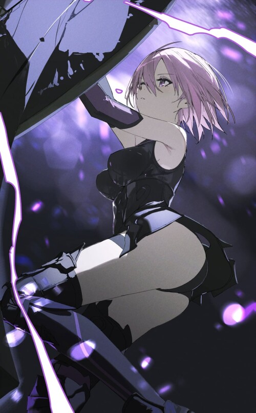  mash kyrielight and mash kyrielight fate and 1 more drawn by qtian sample 59b9c21748669de37bdcbe5ce
