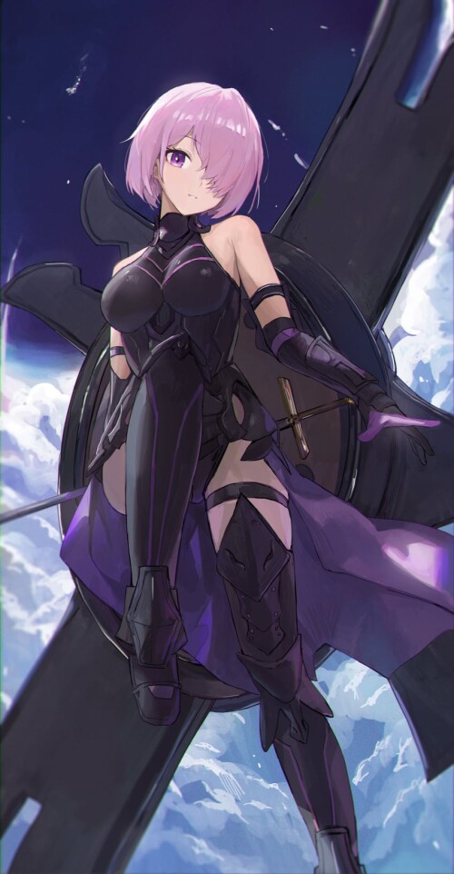  mash kyrielight and mash kyrielight fate and 1 more drawn by jianjia sample 008bb1e7487810d8a54aa55