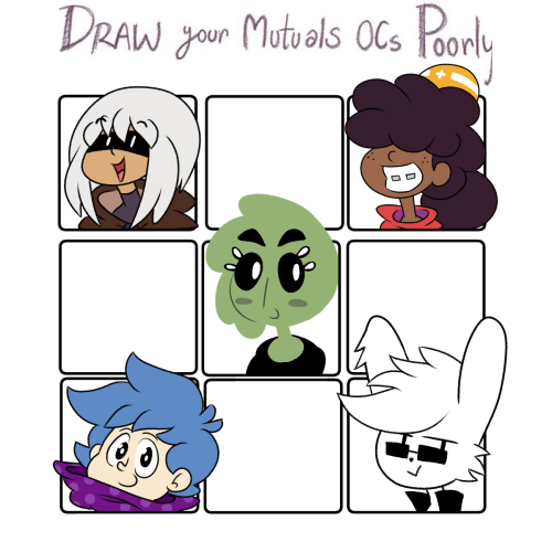 Draw your Mutuals OC