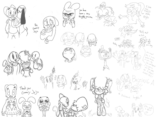Pixic and whiteboard doodles