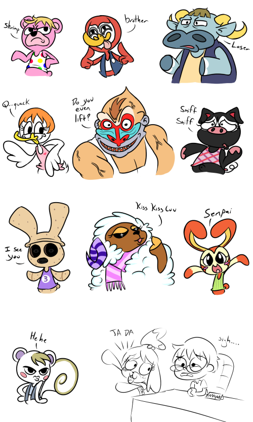 Bluejr Animal Crossing Villagers