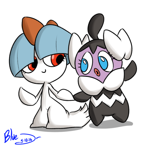 ralts and gothita